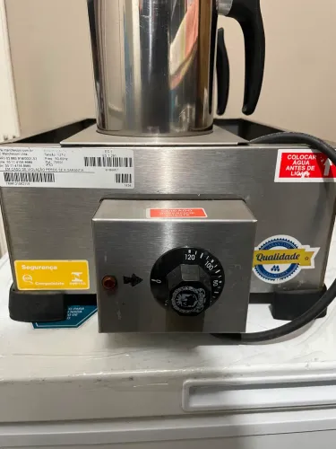 Esterilizador em Inox Banho Maria 2 Bules Leite e Café - Marchesoni