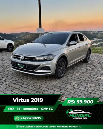 Volkswagen Virtus 1.6 MSI Flex 16V 5P Mec. 2019