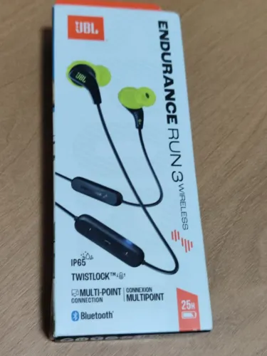 Fone de ouvido esportivo JBL Endurance Run 3 sem fio BT 5.4