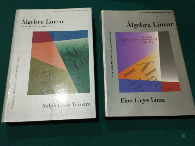 Livros álgebra linear
