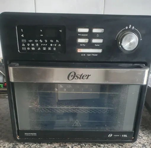 Forno Oster Fryer 1600w 15L com defeito
