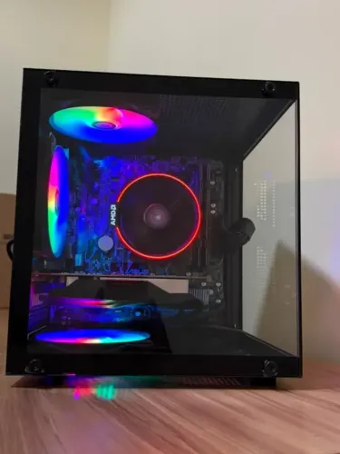 PC Gamer Ryzen 5 4500 + RTX 3050 6GB | Full HD com Ray Tracing