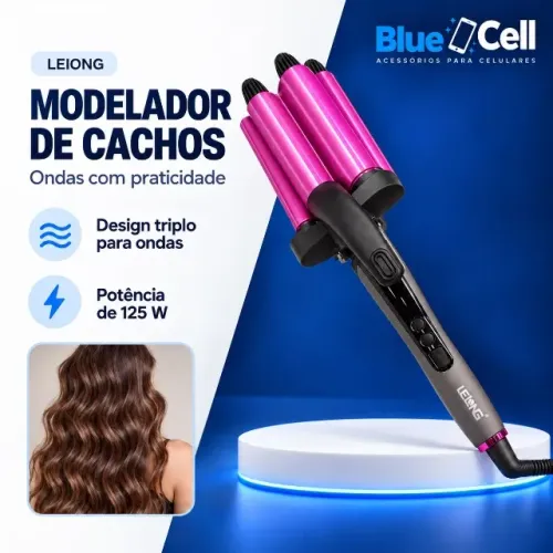Modelador de cachos para cabelos