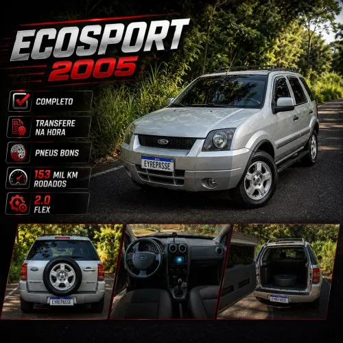 Ford Ecosport XLT 2.0/ 2.0 Flex 16V 5P Mec. 2005