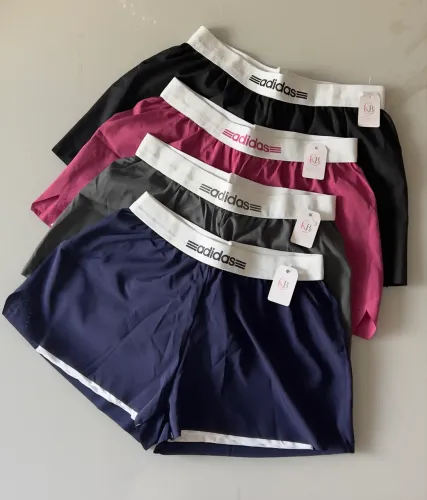 Short duplo corrida e academia