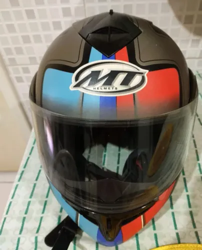 Capacete Articulado MT Helmets Optimus SV Tricolore