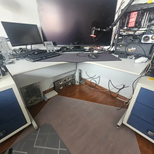 Mesa em L 120 x 120