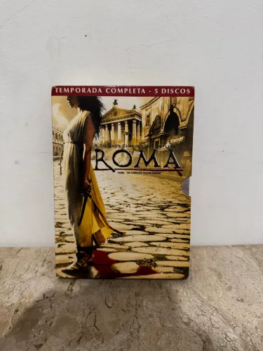 DVD: Roma Segunda Temporada Completa 5 Disco Com Luva - Excelente Estado De Colecionador