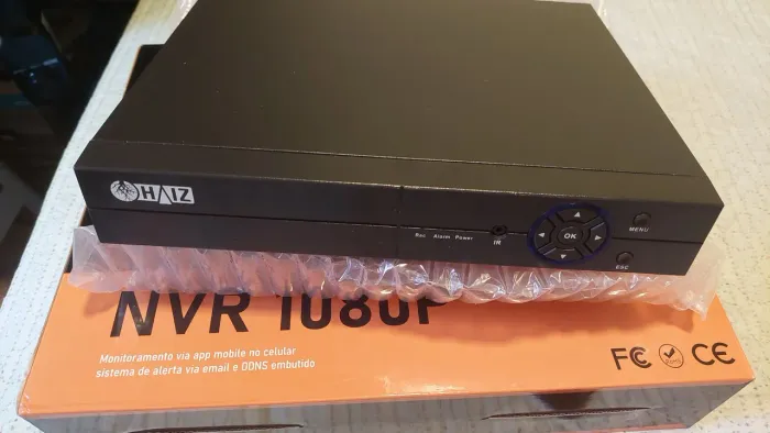 Haiz Nvr Gravador Digital Ip 08 Canais Fhd 1080p Onvif HZ-NVR8CH