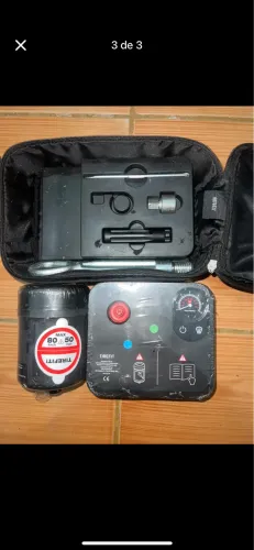 Kit compressor de ar pra encher pneu 