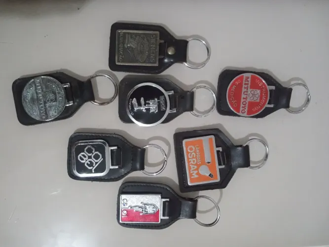 Chaveiros para coleção 