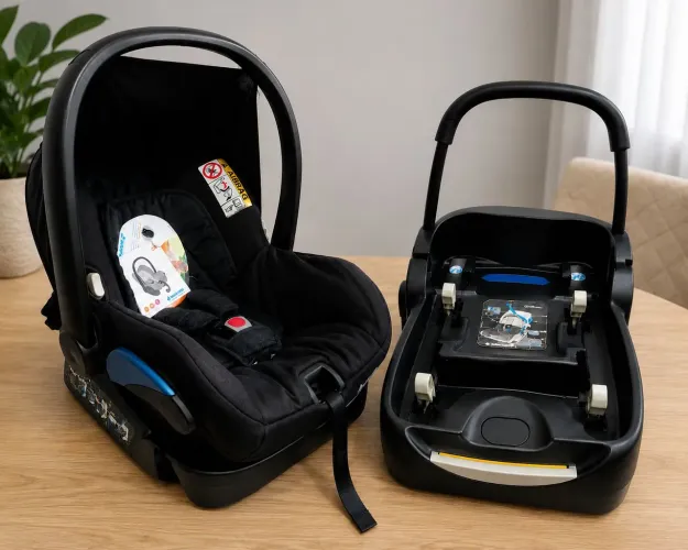 Bebê conforto maxi cosi com base.