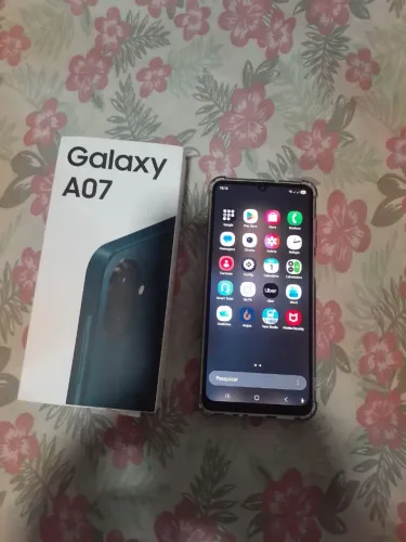 Vendo celular Samsung Galaxy A07 semi novo com todos acessórios com 5 meses de uso.