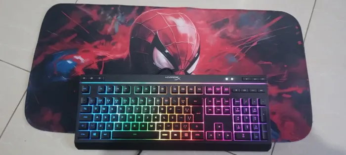 Mouse pad miranha +teclado mecânico hypex RGB