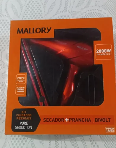 Secador+Prancha/Bivolt
