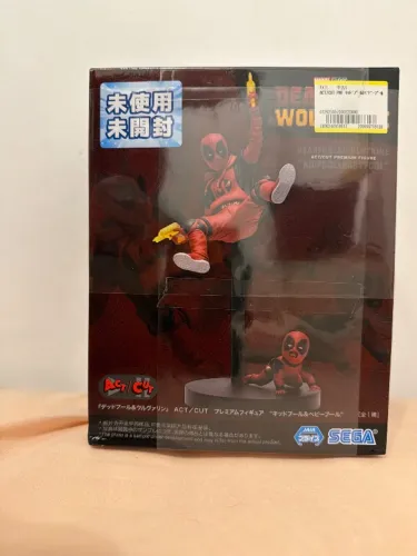 ACT/CUT Premium Figure "Kidpool & Babypool" da Sega, inspirada no universo de Deadpool & W