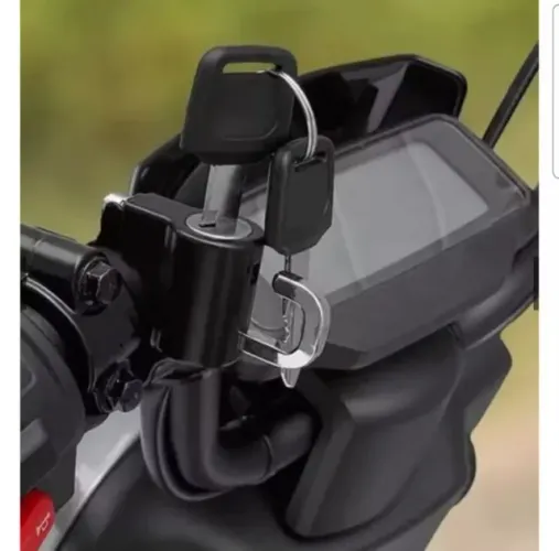 Cadeado Para trancar Capacete Bike Elétrica, Moto, Bicicleta