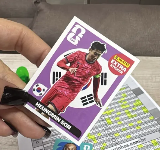 Figurinha da copa 2026 legend extra 