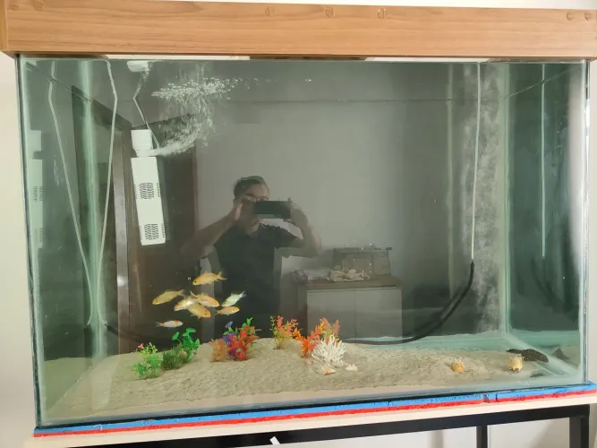 Vendo aquário de 450 litros