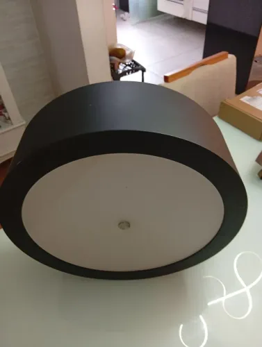 Lustre pendente preto