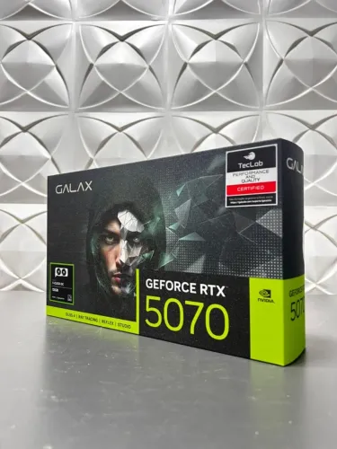 RTX 5070 12GB GALAX 1-Click OC | Nova, Lacrada, NF e Garantia