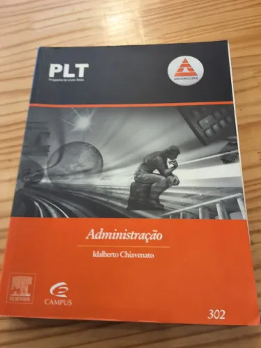 Livro administração de idalberto chiavenato anhanguera 400pag