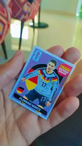 Figurinha bordô original Panini FIFA Word cup 2026