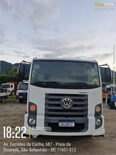 Caminhão volks 14190 c implemento vassoura usimeca