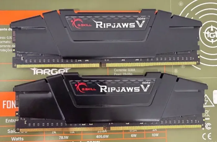 Kit Memórias DDR4 64gb(2x32) 3200MHZ Gskill- Loja física