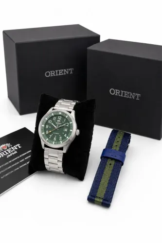 Orient Solar MBSS1453E2SX Original - Mostrador Verde - Novo