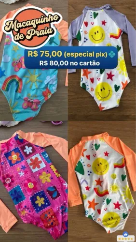 Moda praia infantil