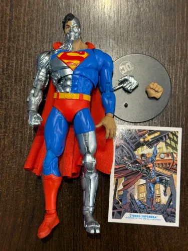 MCFARLANE MULTIVERSE DC CYBORG SUPERMAN 