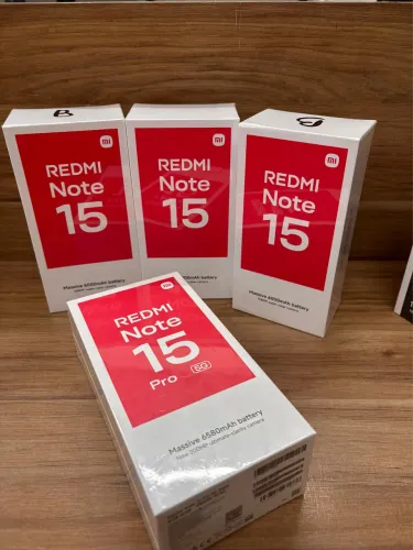 Xiaomi redmi note 15 256gb novo pronta entrega