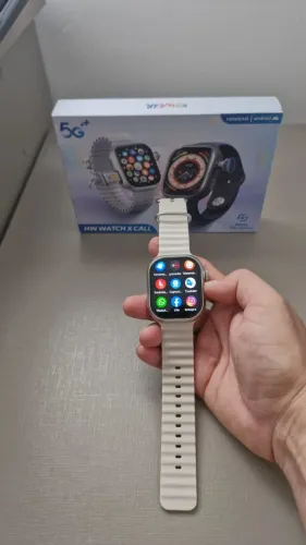 Celular Smartwatch Android Chip 5g Câmera Wi-fi Gps Playstore