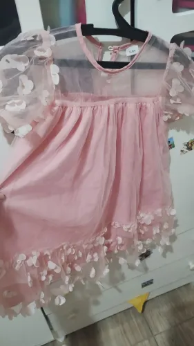 Vestido em tule lindo para festas