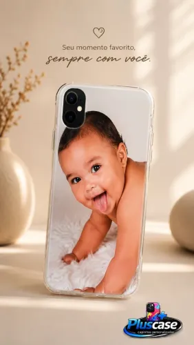 Escolha sua foto e faça sua capinha