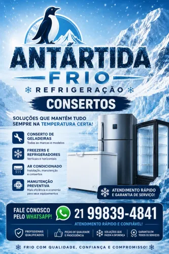 Antártida frio ( Refrigeração)