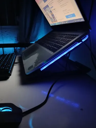 Suporte e Refrigerador Notebok Gamer RGB