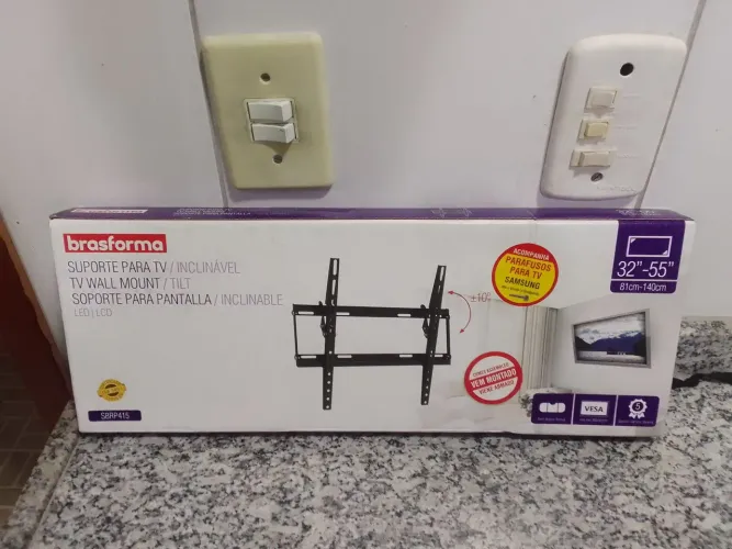 Suporte TV Inclinável.