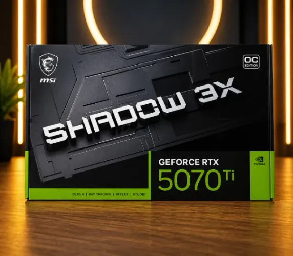 MSI GeForce RTX 5070 Ti Shadow 3X (OC Edition)