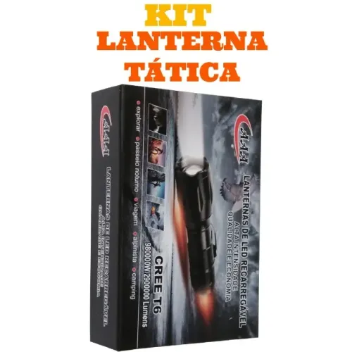 KIT LANTERNA TÁTICA