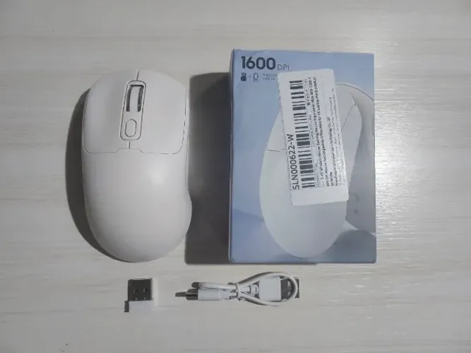 Mouse Sem Fio Bluetooth 5.4 | 2.4GHz | Recarregável | Silencioso | DPI Ajustável | USB-C |