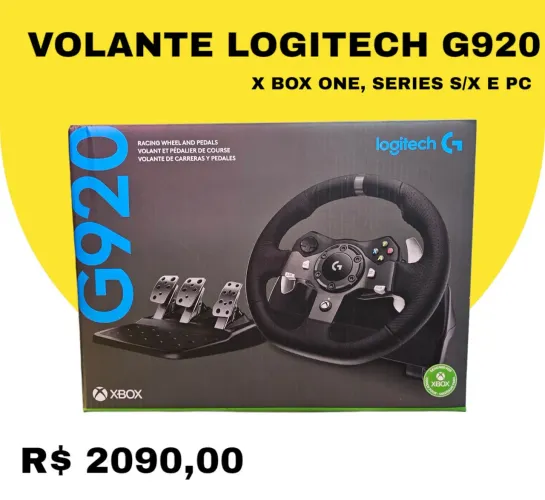 Volante Logitech G920(Lacrado)