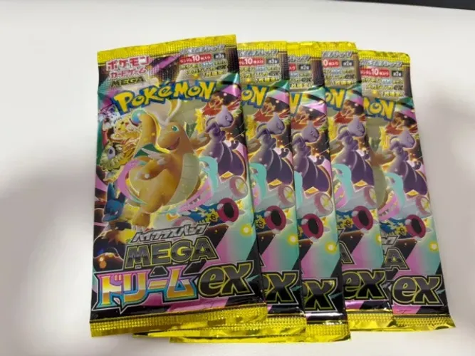 1x Pokémon Mega Dream Ex Booster Pacote (japones)