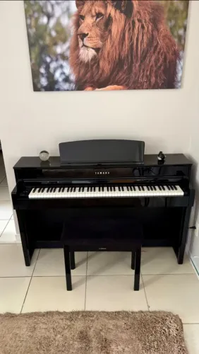 PIANO YAMAHA CLAVINOVA CLP-645 ? EXCELENTE OPORTUNIDADE!