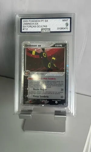 Umbreon Ex Forças Ocultas- 112/115 AGS 9