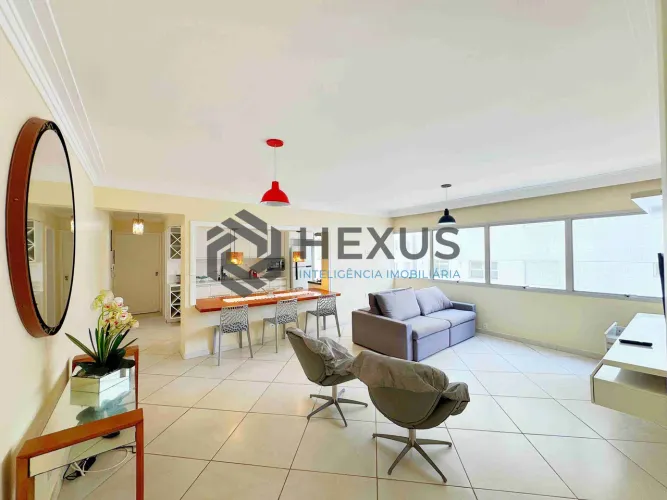 Apartamento reformado a duas quadras da Praia das Asturias, Guaruja | Hexus