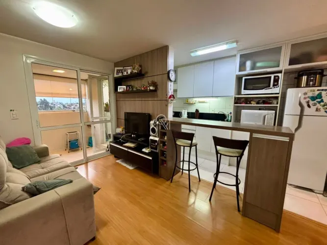 Apartamento mobiliado e equipado para locação no bairro Charqueadas