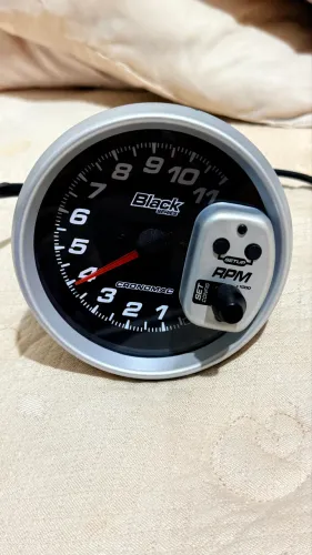 Conta giros cronomac black series 125 mm
