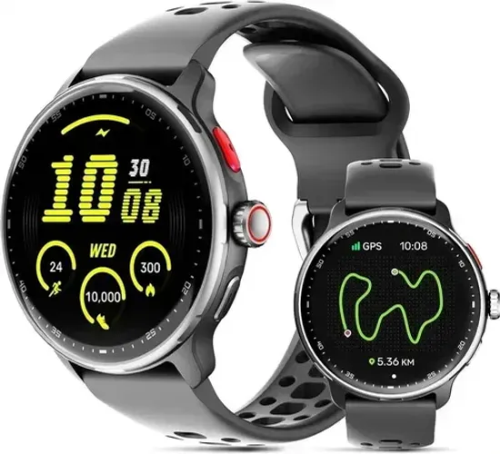 Relógio Inteligente Gps Smartwatch Amoled 3atm Sport Gps